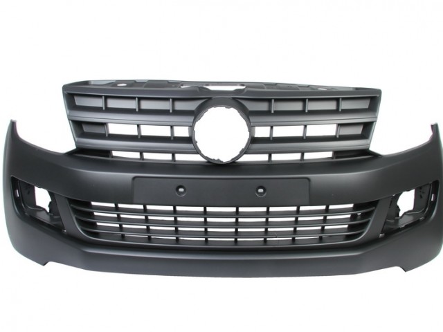 Volkswagen Amarok 2010-2017 utángyártott új első lökhárító fekete