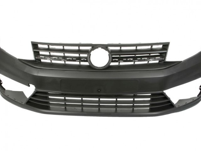 Volkswagen Caddy III. 2015-2020 utángyártott új első lökhárító fekete