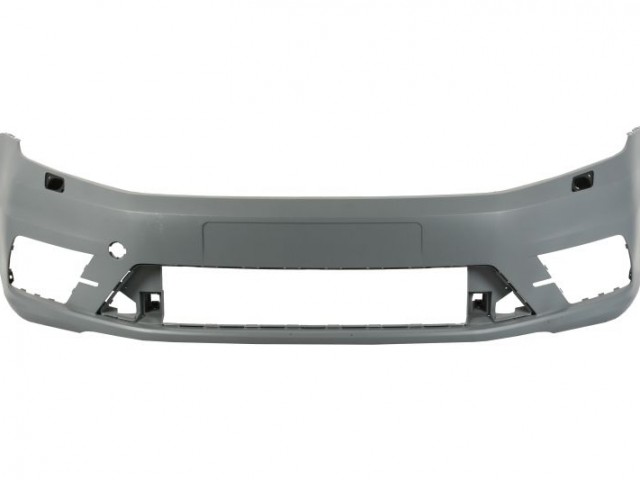 Volkswagen Caddy III. 2015-2020 utángyártott új első lökhárító alapozott fényszóró mosó helyes (Maxi)