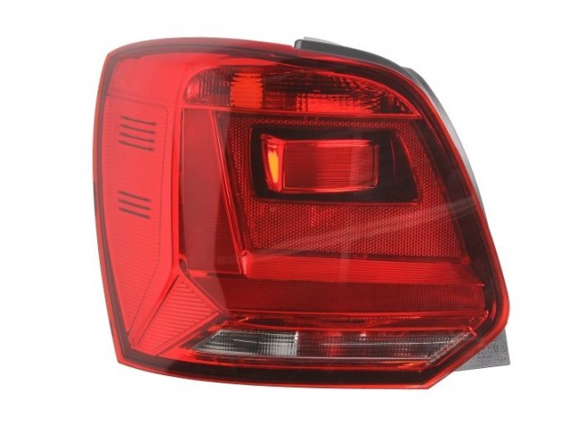 Volkswagen Polo 6R 2014-2017 utángyártott új bal hátsó lámpa (piros)