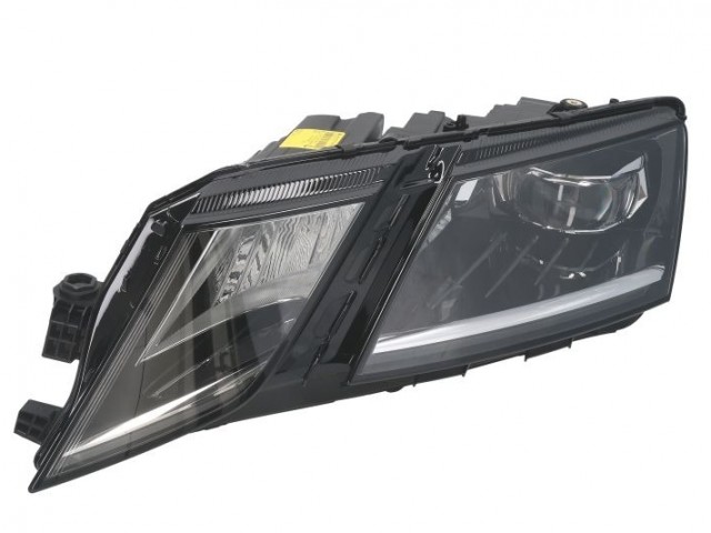 Skoda Octavia III. 2016-2019 utángyártott új bal első fényszóró LED/LED  (motorral) vezérlő nélk TYC