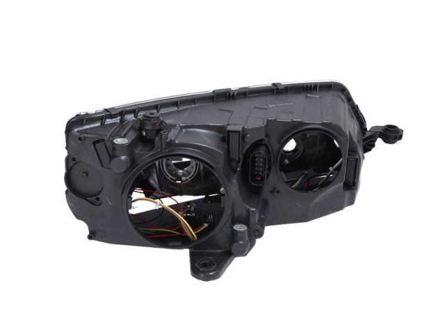 Skoda Octavia III. 2013-2016 utángyártott új bal első fényszóró H7/H15 nappali fénnyel (motorral) DEPO