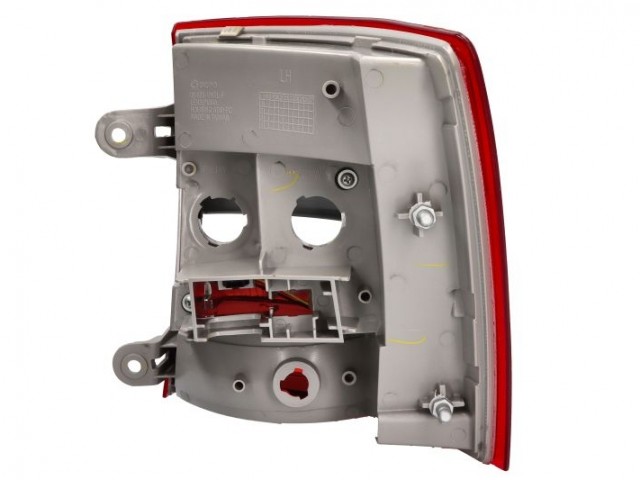 Skoda Octavia III. 2016-2020 utángyártott új bal hátsó lámpa LED+H21W piros (Kombi) 