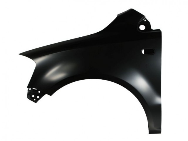 Volkswagen Fox  2005-2011 utángyártott új bal első sárvédő, oldalindexes kivitel