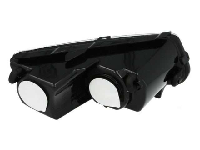 Volkswagen Polo 6R 2009-2017 utángyártott új bal első ködlámpa H8 nap.f., stat.kanyark. króm TYC