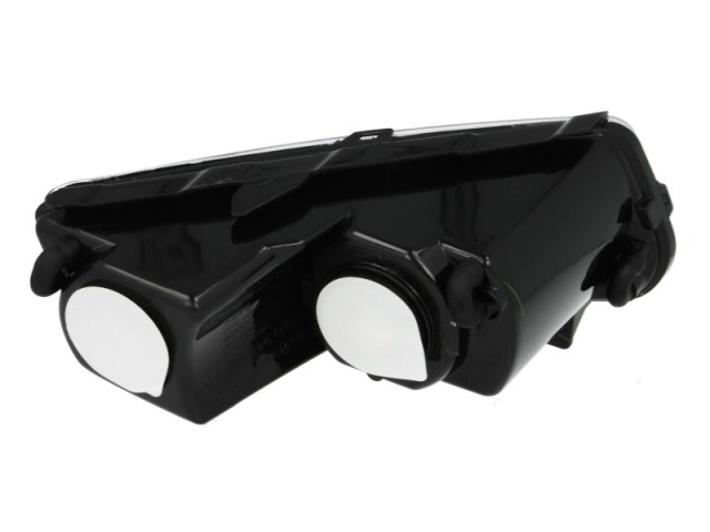 Volkswagen Polo 6R 2009-2017 utángyártott új bal első ködlámpa H8 nap.f., stat.kanyark. króm DEPO