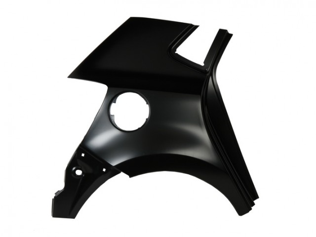 Volkswagen Polo 6R 2009-2017 utángyártott új jobb hátsó sárvédő 5 ajtós (2/3 rész)