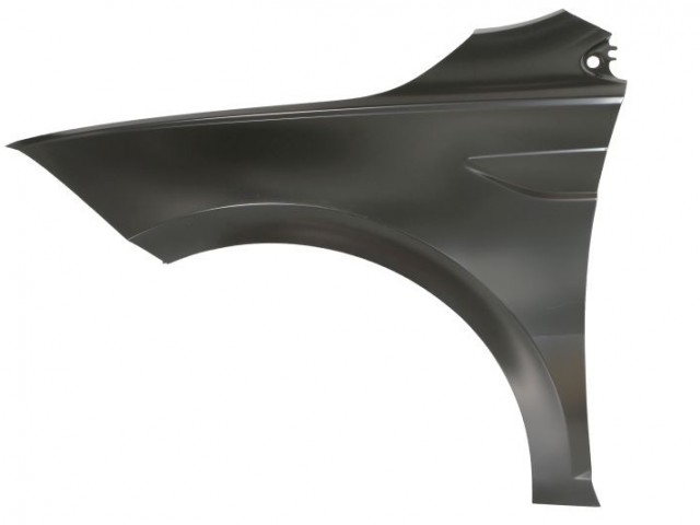 Volkswagen Polo Mk6 2017-2021 utángyártott új bal első sárvédő, nem oldalindexes kivitel