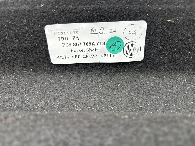 211956 Volkswagen Polo Mk6 2017-2025  kalaptartó 2GS867769A