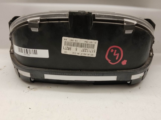 Fiat Panda II. 2003-2012 óracsoport 51711237