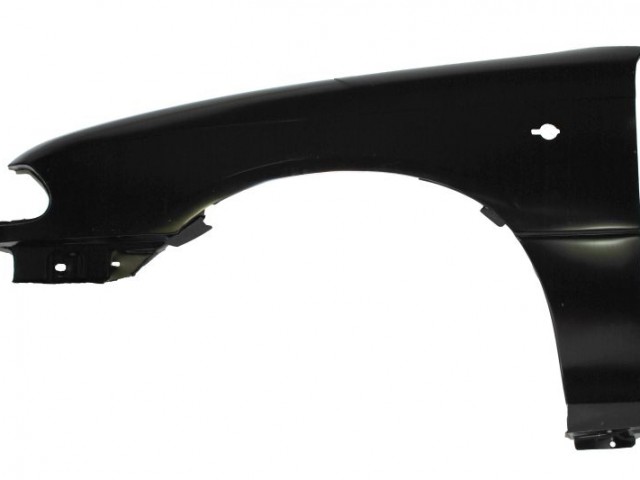 Opel Astra F 1991-1998 utángyártott új bal első sárvédő, ovális oldalvillogós