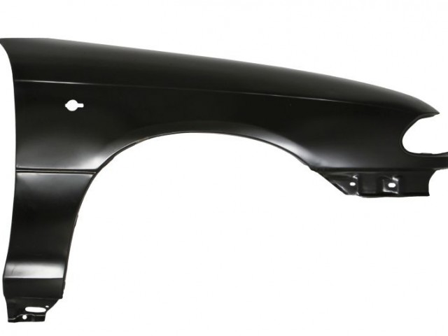 Opel Astra F 1991-1998 utángyártott új jobb első sárvédő, ovális oldalvillogós