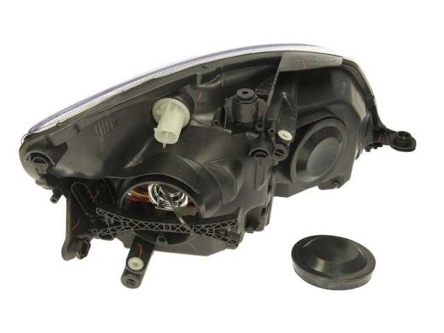 Skoda Fabia II., Roomster 2010-2014 utángyártott új bal első fényszóró (motorral) DEPO