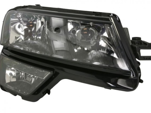 Skoda Karoq 2018-2022 utángyártott új jobb első fényszóró H7/H1/H8/LED (motorral) DEPO