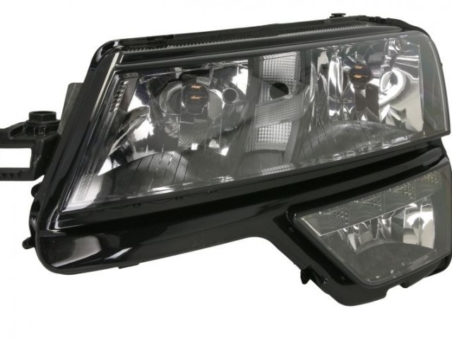 Skoda Karoq 2018-2022 utángyártott új bal első fényszóró H7/H1/H8/LED ködlámpás (motorral) DEPO