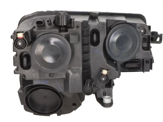 Skoda Karoq 2018-2022 utángyártott új bal első fényszóró H7/H1/LED, nem ködlámpás (motorral) DEPO