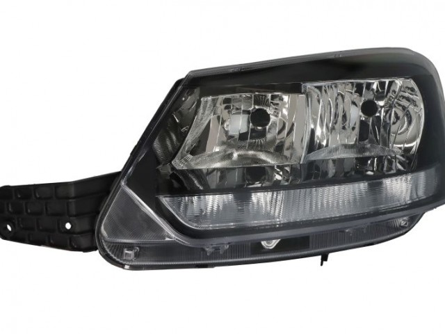 Skoda Yeti 2013-2017 utángyártott új bal első fényszóró 2H7 (motorral) DEPO