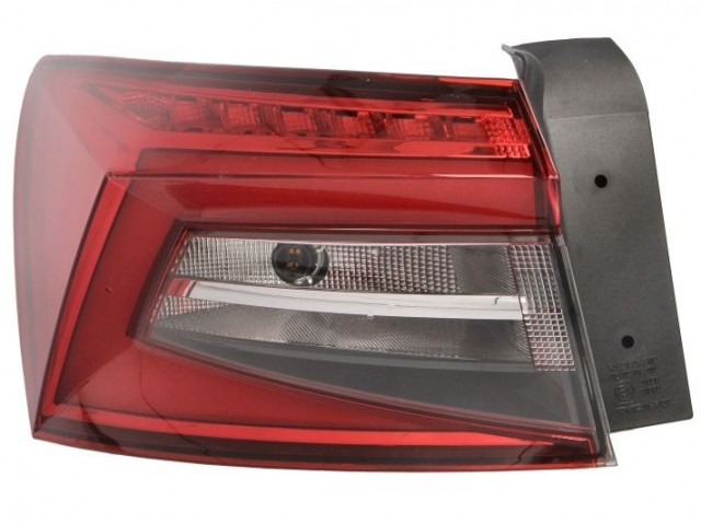 Skoda Kodiaq  2017-2021 utángyártott új bal hátsó külső lámpa LED/WY16W