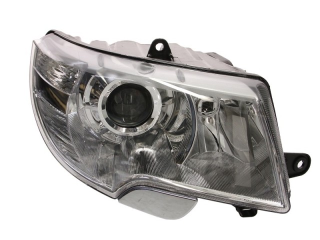 Skoda Superb II. 2009-2013 utángyártott új jobb első fényszóró H7/H3 (motorral) TYC