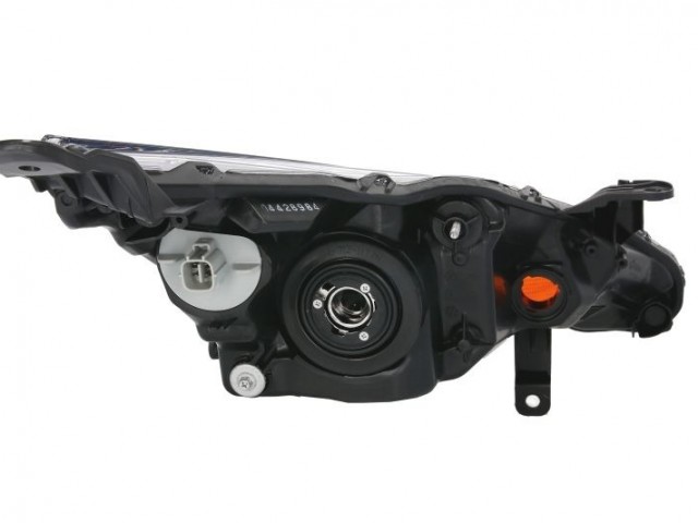 Toyota Aygo 2014.05.01-2018.06.15 utángyártott új bal első fényszóró HIR2/LED (motorral) DEPO