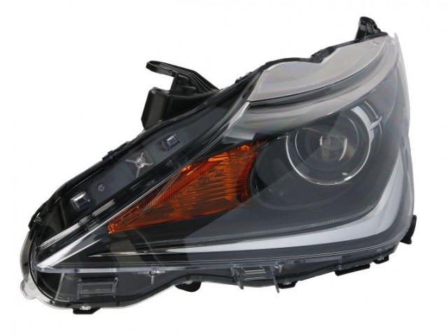 Toyota Aygo 2014.05.01-2018.06.15 utángyártott új bal első fényszóró HIR2/LED (motorral) DEPO