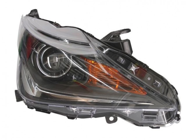 Toyota Aygo 2014.05.01-2018.06.15 utángyártott új jobb első fényszóró HIR2/LED (motorral) DEPO