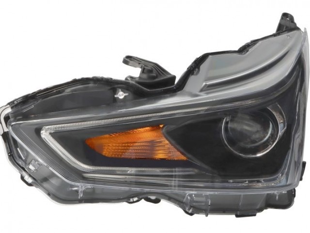 Toyota Aygo 2018.06.16-2021.10.31 utángyártott új bal első fényszóró HIR2/LED bal (motoros) DEPO