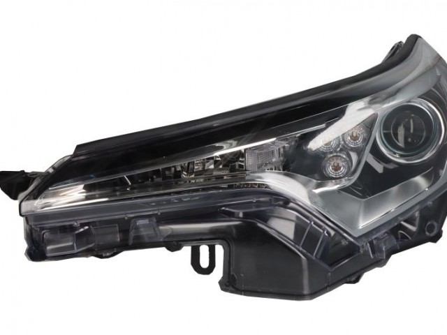 Toyota C-HR 2016.09.01-2019.09.30 utángyártott új bal első fényszóró HIR2/LED (motoros) DEPO