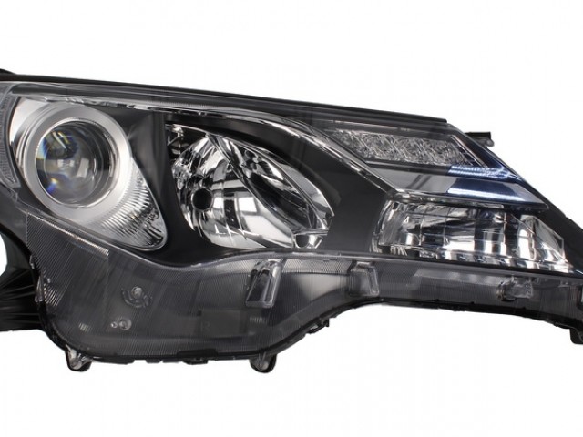 Toyota Rav 4 2012.12.13-2015.12.01 utángyártott új jobb első fényszóró HB3/HB3/LED (motoros) DEPO