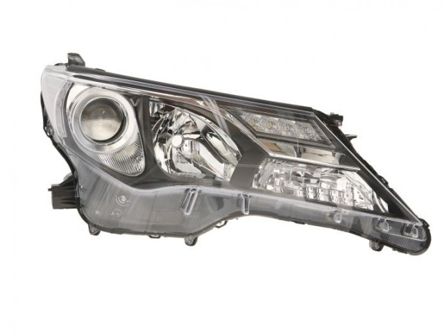 Toyota Rav 4 2012.12.13-2015.12.01 utángyártott új jobb első fényszóró Xenon D4S/HB3/LED  (motoros) DEPO