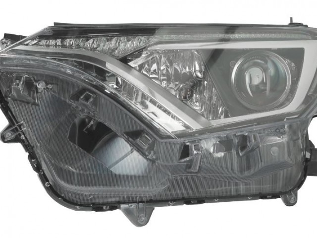 Toyota Rav 4 2016.01.01-2019.08.15 utángyártott új bal első fényszóró HIR2/LED+nappali fény (motorral) TYC