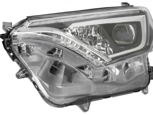 Toyota Rav 4 2016.01.01-2019.08.15 utángyártott új bal első fényszóró LED (motorral) DEPO