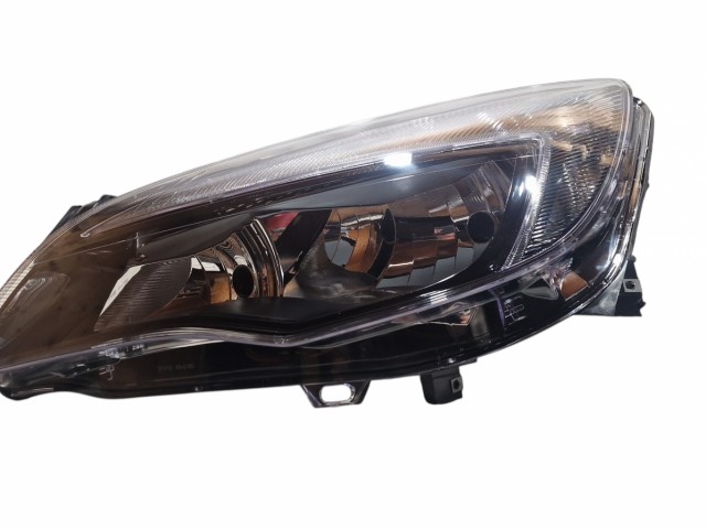 Opel Astra J 2012-2020 utángyártott új bal első fényszóró 2H7 fekete h.  (motorral) TYC