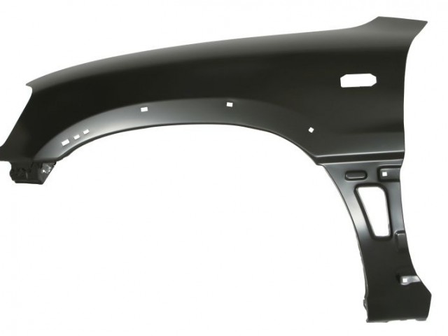 Toyota Rav 4 (XA10) 1994.04.01-2001.02.28 utángyártott új bal első sárvédő, oldalindexes kivitel