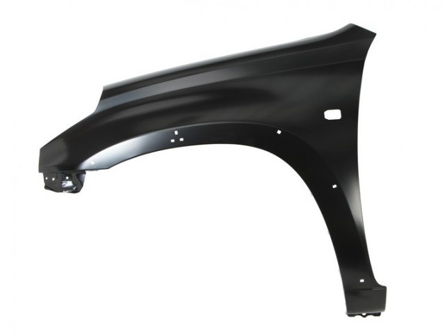 Toyota Rav 4 2001.03.01-2005.10.31 utángyártott új bal első sárvédő, kerékjárati ív lyukkal (oldalvillogós)