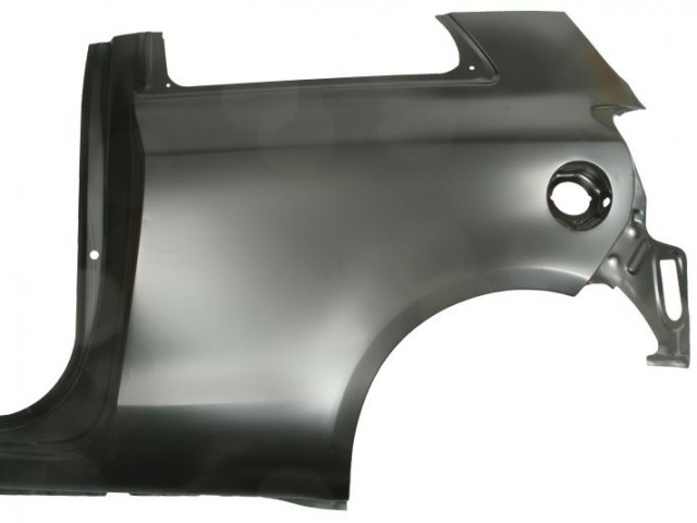 Toyota Yaris II. 2006-2011 3 ajtós utángyártott új bal hátsó sárvédő