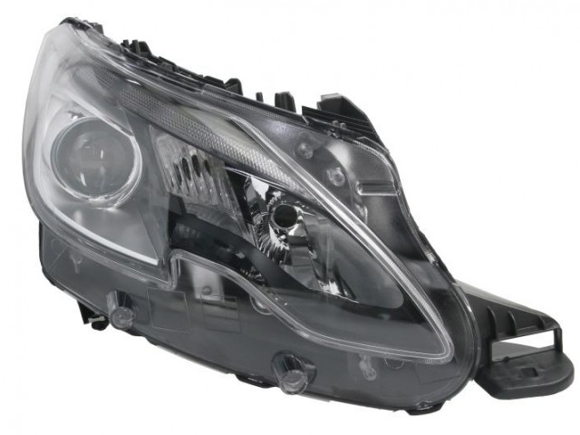 Peugeot 2008 2016-2019 utángyártott új jobb első fényszóró 2H7/LED (motorral) DEPO