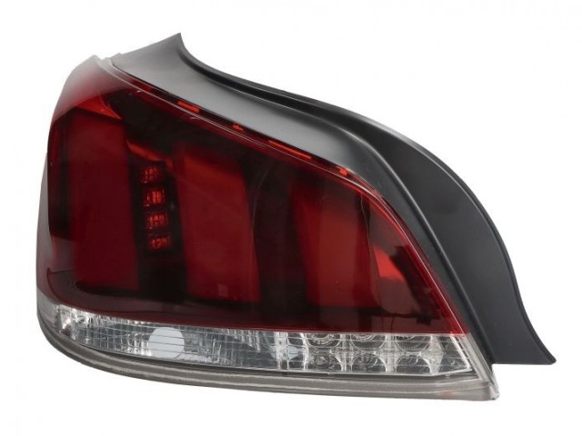 Peugeot 508 2014-2018 utángyártott új bal hátsó lámpa LED-es (4 ajtós)