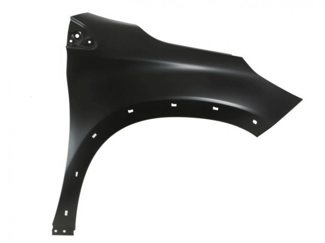 Peugeot 2008 2016-2019 utángyártott új jobb első sárvédő, díszléc patent helyes