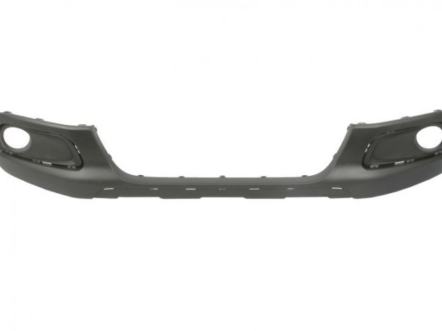 Peugeot 2008 2013-2019 utángyártott új első lökhárító alsó rész, szenzor hely jelöléssel, króm dísz hely