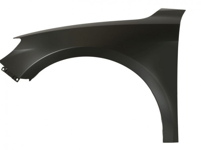 Audi A1 2018-  utángyártott új bal első sárvédő, nem oldalindexes kivitel