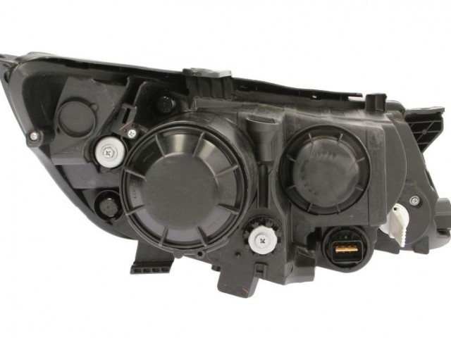 Kia Optima 2011-2015 utángyártott új bal első fényszóró H7/H1 fekete házas DEPO