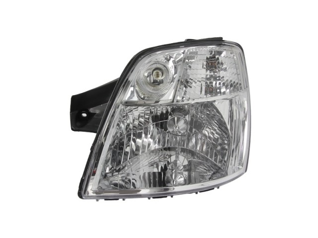 Kia Picanto 2004-2007 utángyártott új bal első fényszóró H4  (motorral) TYC