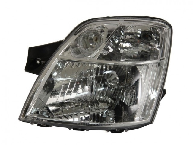 Kia Picanto 2004-2007 utángyártott új bal első fényszóró H4 (motorral) DEPO