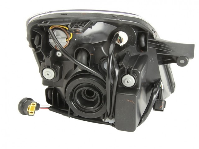 Kia Picanto 2004-2007 utángyártott új bal első fényszóró H4 (motorral) DEPO