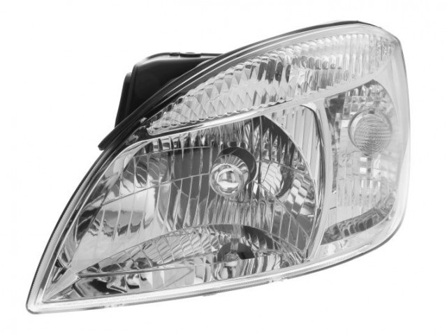 Kia Rio 2005-2011 utángyártott új bal első fényszóró H4 (motorral) TYC