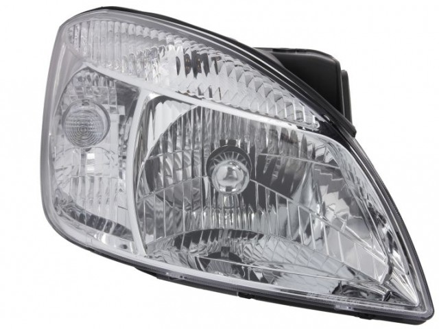 Kia Rio 2005-2011 utángyártott új jobb első fényszóró H4  (motorral) TYC