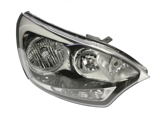 Kia Rio 2011-2017 utángyártott új jobb első fényszóró H1/H7  (motorral) TYC