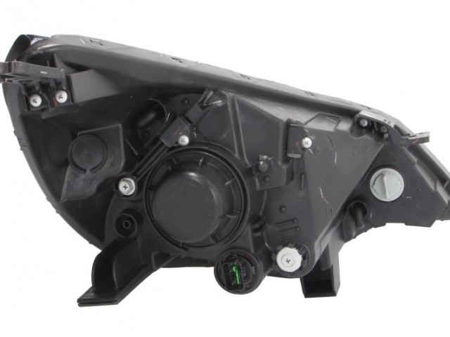 Kia Rio 2011-2017 utángyártott új bal első fényszóró H4 (motoros) 4 ajtós DEPO