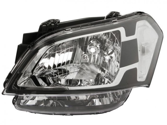 Kia Soul 2009-2011 utángyártott új bal első fényszóró H4  (motoros) TYC